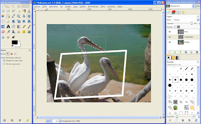 Tutorial GIMP - Efecto Fuera del marco