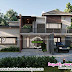 Front and side elevation of beautiful modern home