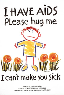 i have aids. please hug me. i can't make you sick.