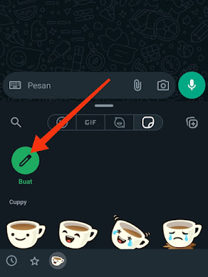 Cara Buat Sticker WhatsApp