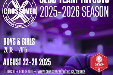 Crossover Basketball Club Announces 2025-2026 Season Tryouts for Boys & Girls Born 2008–2015