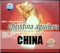 Christina Aguilera Album Reedition - China 