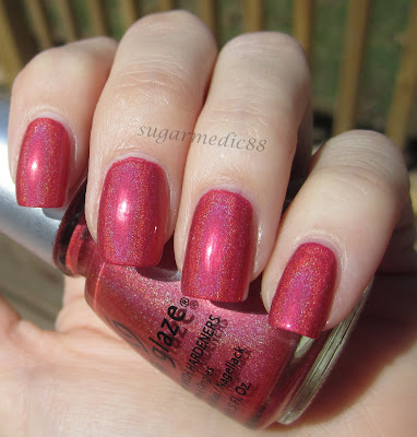 China Glaze TMI Swatch