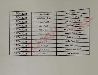 اسماء المشمولين برواتب الرعاية الاجتماعية تاريخ المراجعة الثلاثاء المقبل