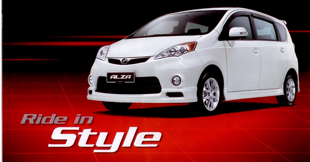 TAGAS: Perodua AlzaKereta ke, MPV?