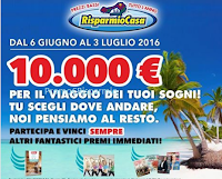 Logo Premi sicuri per tutti e vinci un buono vacanza da 10.000 euro