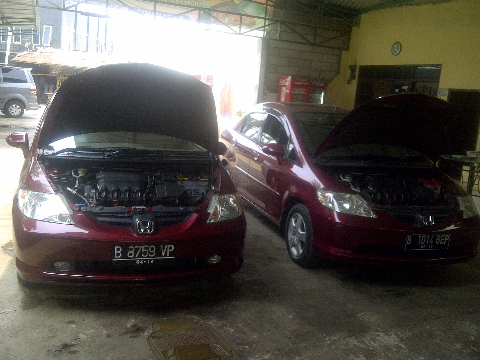  Honda  Jazz  Matic Service jazz  Lemot brebed Lampu D 