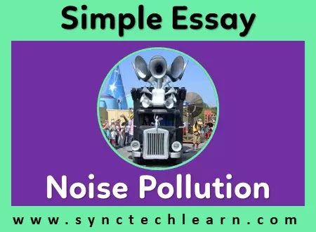essay on Noise Pollution in english