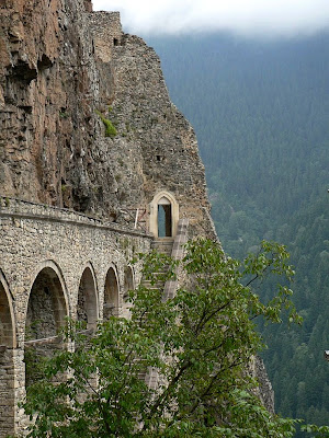 1914 Fiat S.57 14b Corsa. Sumela Monastery In Turkey