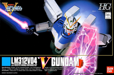 Carátula de caja High Grade Victory Gundam