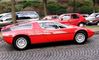 Old Maserati Bora - Red Version