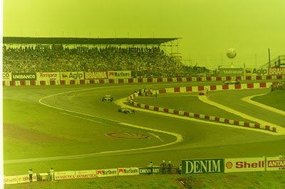 Imagem aérea de São Paulo autódromo de Interlagos 