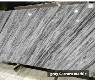 gray Carrara marble