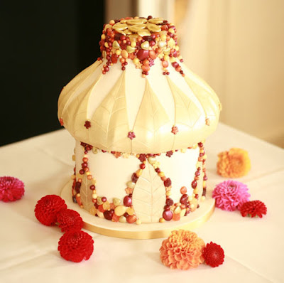 bollywood wedding cake