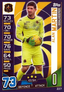 Topps Match Attax SPFL 2016-2017 Dumbarton Set