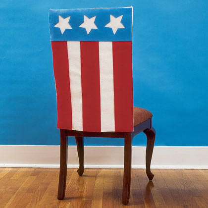 Fourth of July Chair Covers