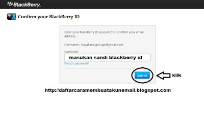 Membuat Blackberry ID Dengan Mudah