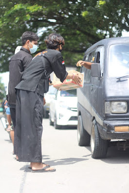 Peduli Korban Bencana Alam Sulawesi Barat & Kalimantan Selatan, PSHT Ranting Godong Galang Dana dari Para Pengguna Jalan
