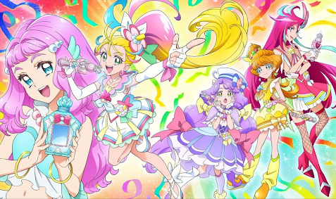 Temporada #18 de pretty cure, llamada Tropical Rouge. El verano infinito llegó.