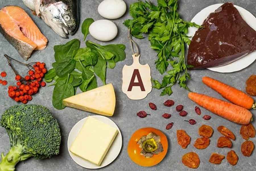 sumber vitamin A terdapat pada buah-buahan sayuran dan makanan