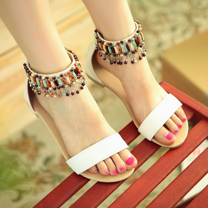 Awesome Flat Sandals  Summer Wear Sandals  New Sandal Designs  For Girls  By DressWe Summer 