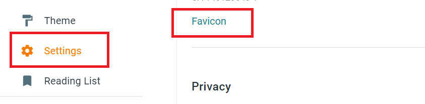 Favicon