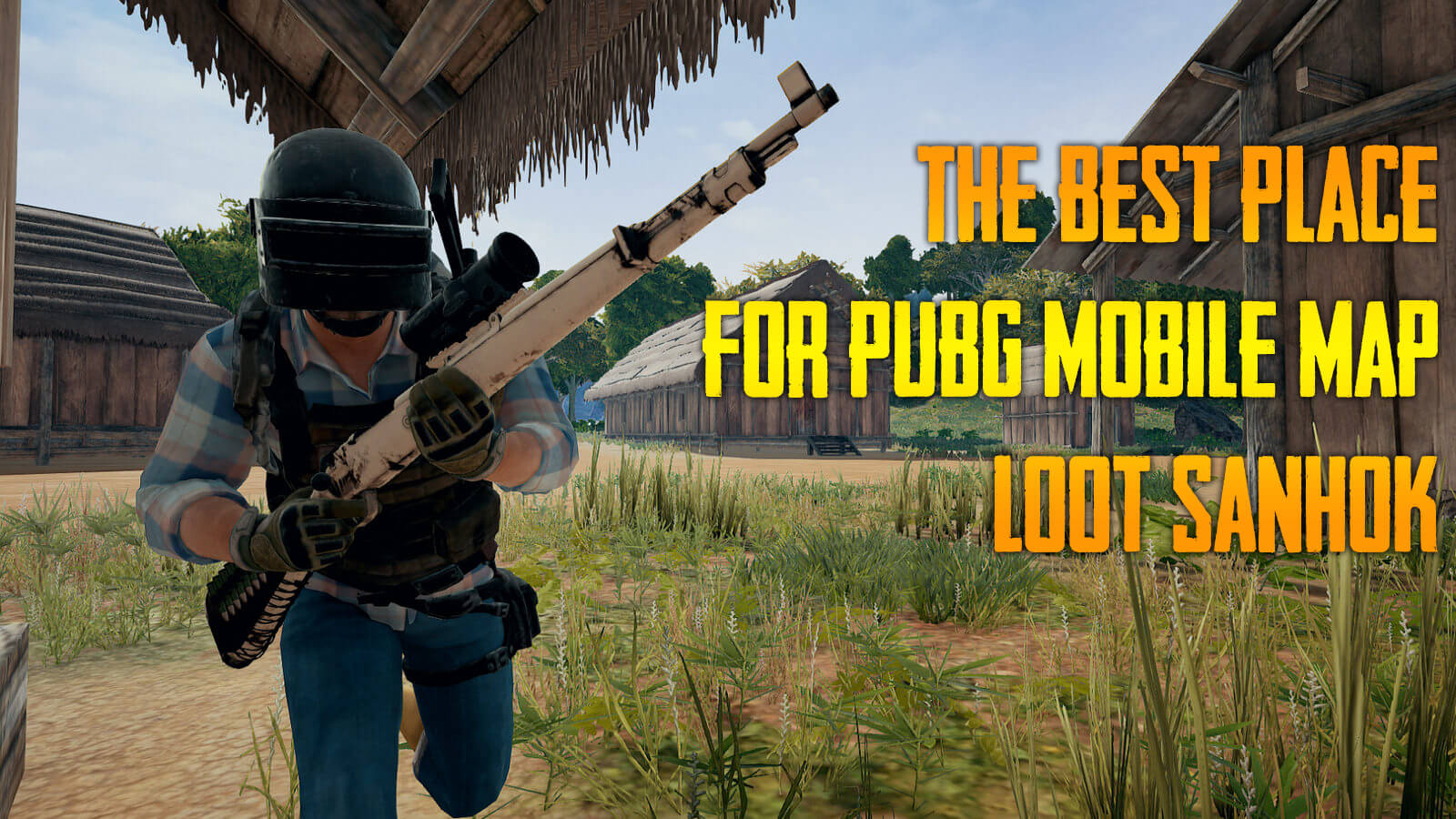 The Best Place For Pubg Mobile Map Loot Sanhok M24 Gun Flare - the best place for pubg mobile map loot sanhok m24 gun flare kar98k