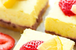 Strawberry Lemon Cream Cheese Bars