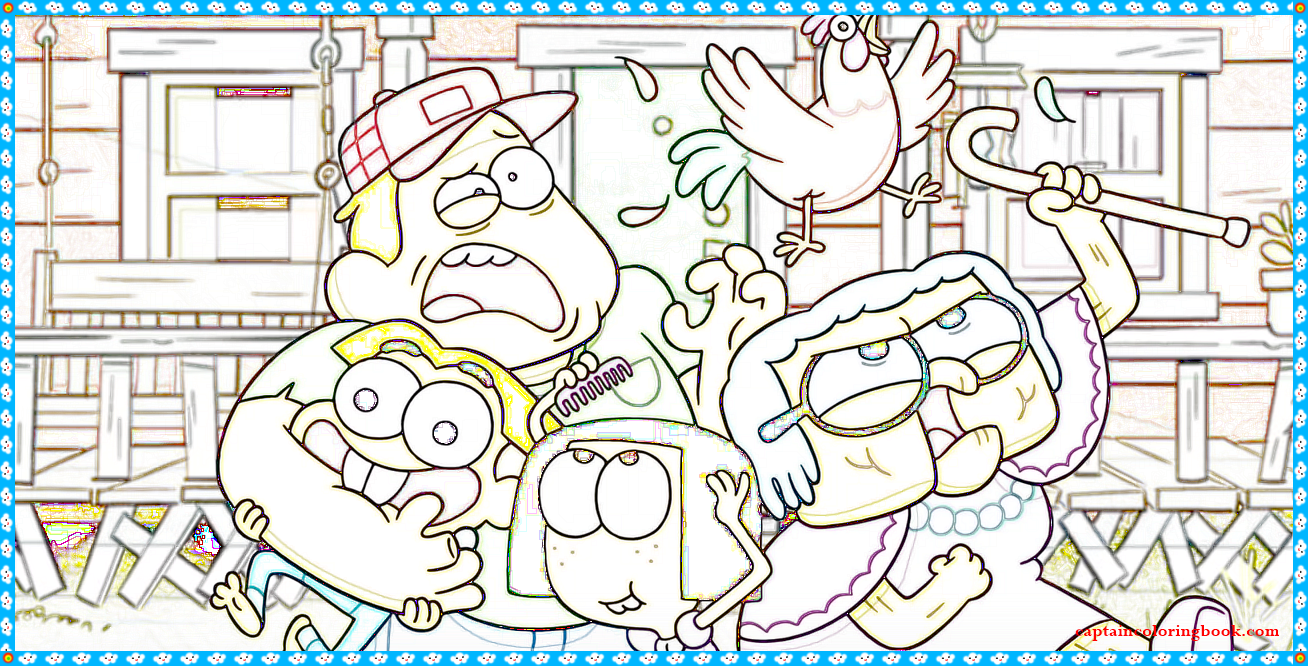 46 Big City Greens Coloring Pages : Just Kids