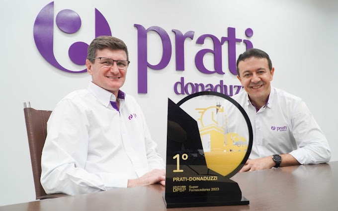 Eficiência logística da Prati-Donaduzzi é reconhecida em prêmio nacional