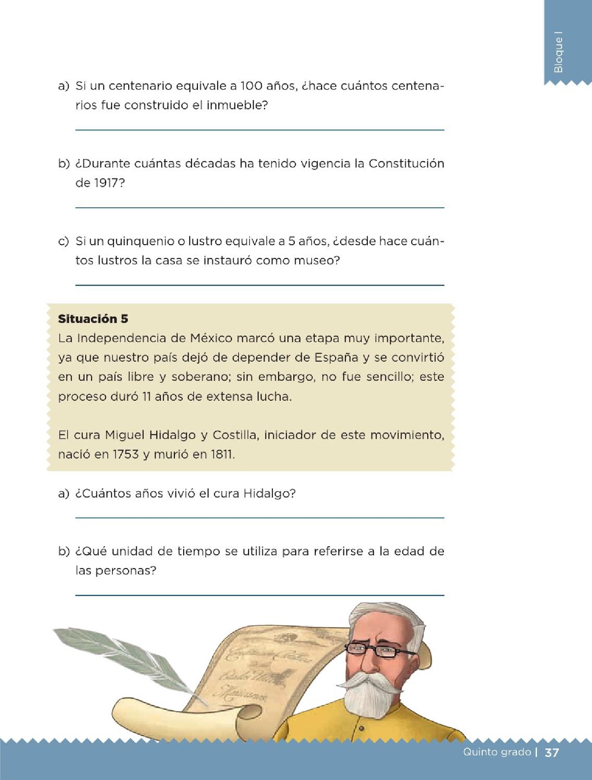 Unidades y periodos - Bloque I - Lección 14 ~ Apoyo Primaria