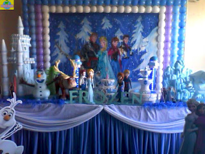 buffet-infantil-dinos-park-bauru-decoração-frozen-menina-disney-lilas