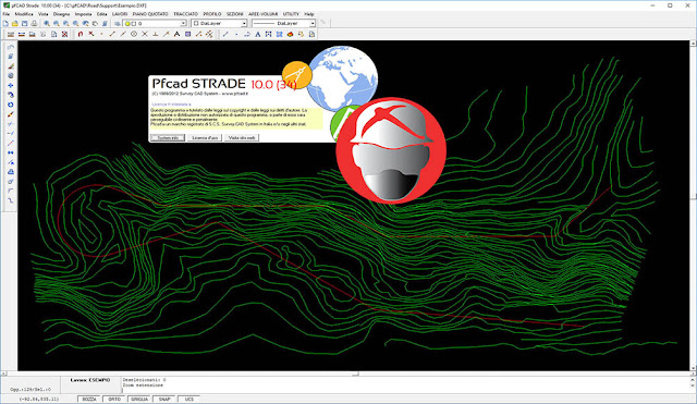 Survey CAD System pfCAD STRADE v10.0