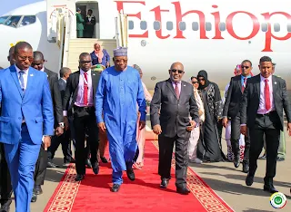 Le président Azali au Niger
