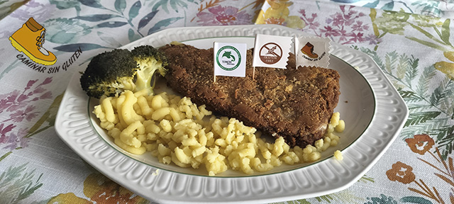 Emplatado de cachopo asturiano sin gluten al estilo de nuestra casa #CachopoDay 2023