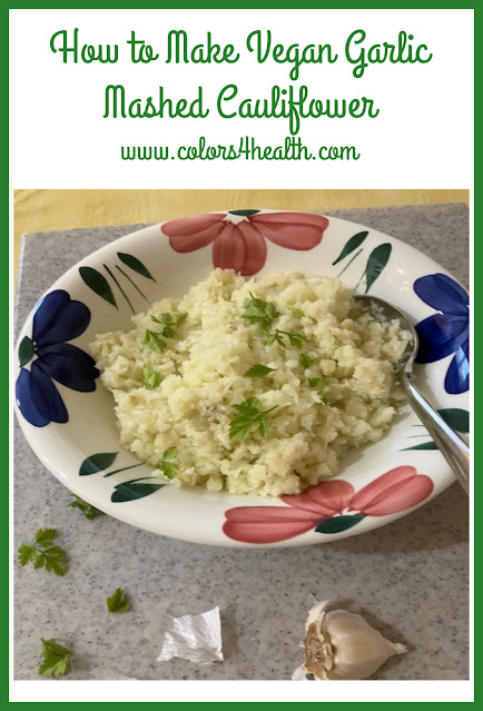 How to Make Vegan Garlic Mashed Cauliflower Recipe