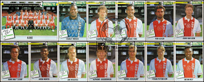 Ajax panini 1991/92