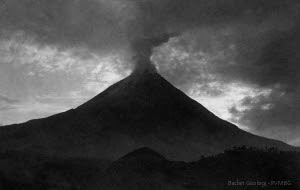 Letusan gunung merapi