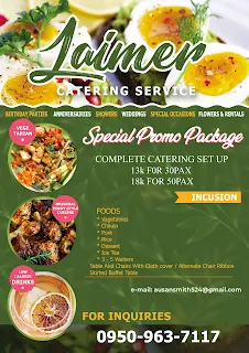 Sample Catering Services Layout Design
