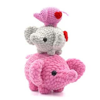 PATRON GRATIS ELEFANTE AMIGURUMI 62038
