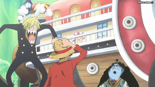 ワンピースアニメ 魚人島編 547話 サンジ ルフィ Monkey D. Luffy | ONE PIECE Episode 547