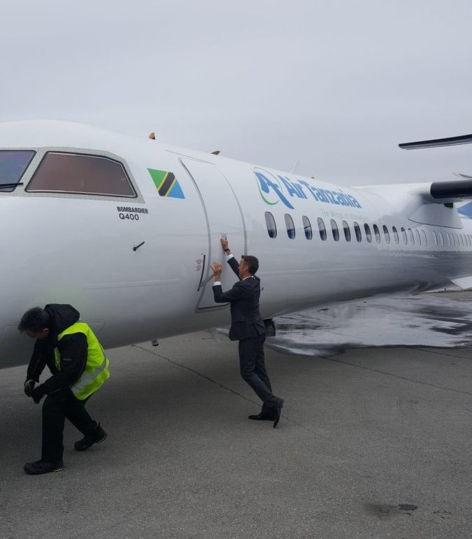Picha: Ndege ya Tanzania iliyoshikiliwa Canada yaachiwa