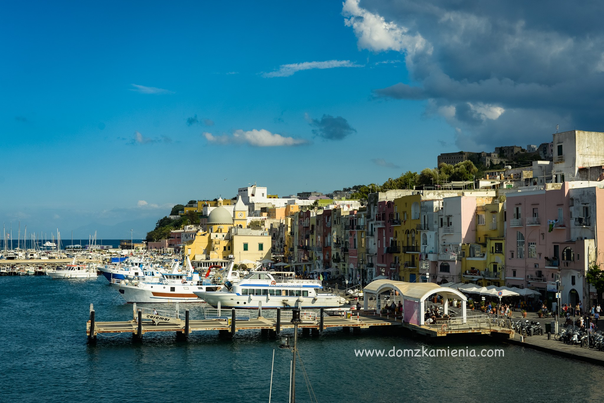 Neapol - Procida, Dom z Kamienia blog Kasi Nowackiej