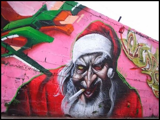 Graffiti Weihnachten