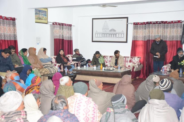 Weekly Block Diwas organised at Baba Sidh Goria in Swankha
