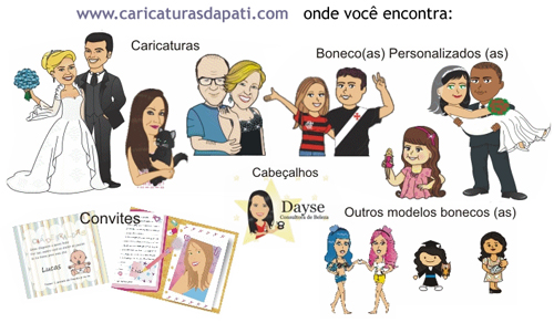 Caricaturas da Pati