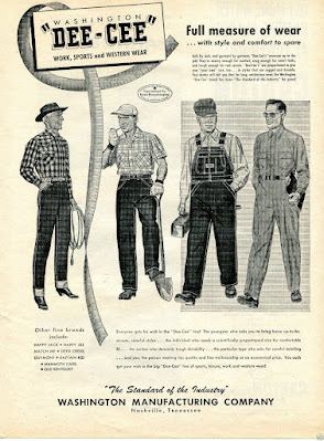 Vintage 1950s DeeCee ad