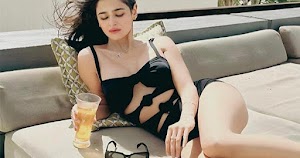 prakriti pavani black swimsuit sexy legs hot actress