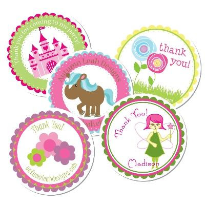 Personalized Stickers on Monkey  Autumn Leah Designs  Adorable Personalized Stickers Giveaway