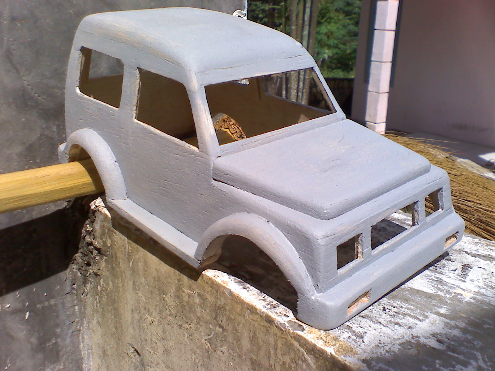 MINIATUR MOBIL KAYU KEREN